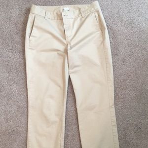 Barely used JCrew Khaki Pants